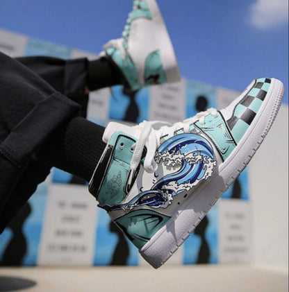 Demon Slayer Water Skill Sneakers